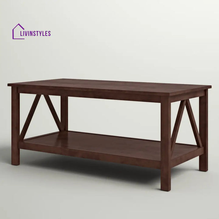 Harini Sheesham Wood Coffee Table For Living Room