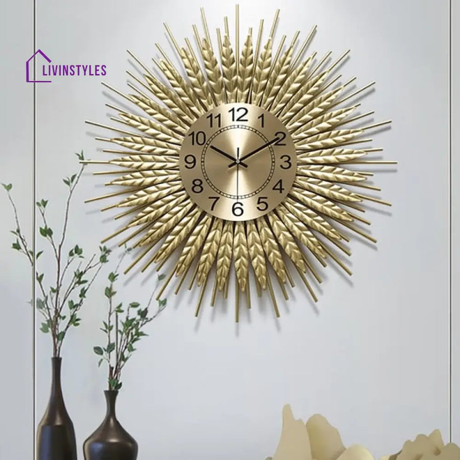 Harit Metal Wall Clock