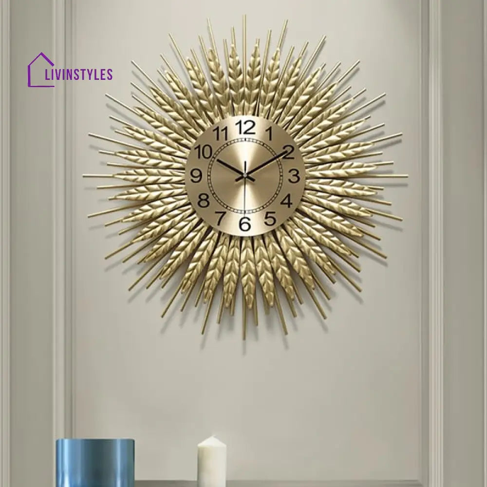 Harit Metal Wall Clock