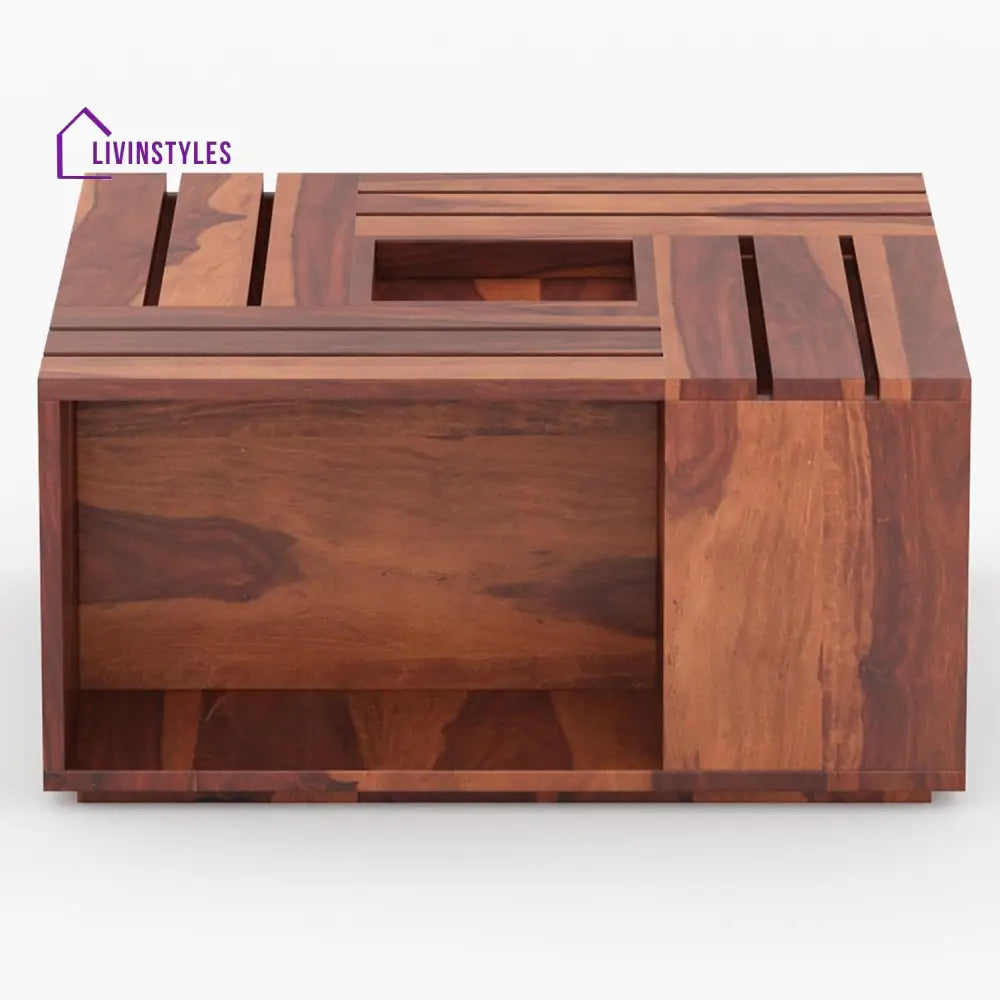 Harris Solid Wood Square Coffee Table