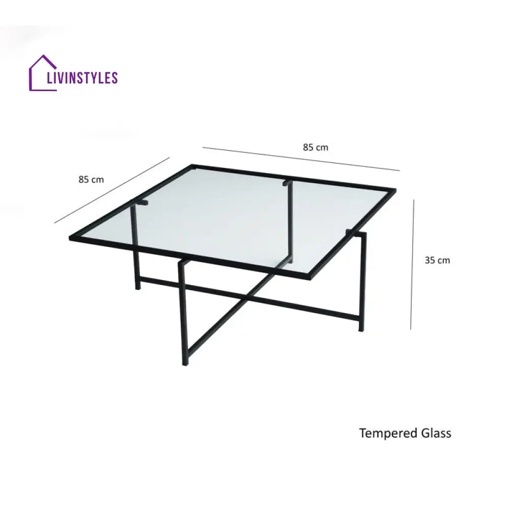 Hearth Metal Coffee Table For Living Room