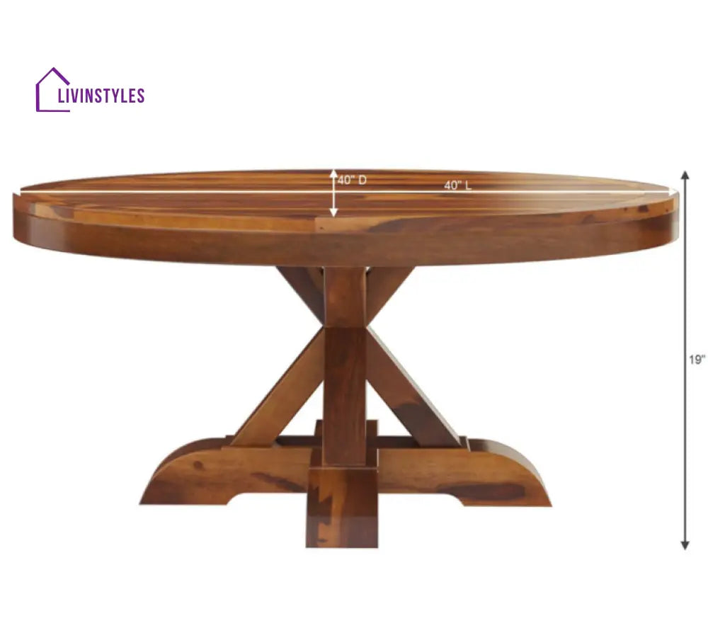 Hema Solid Wood Coffee Table For Living Room