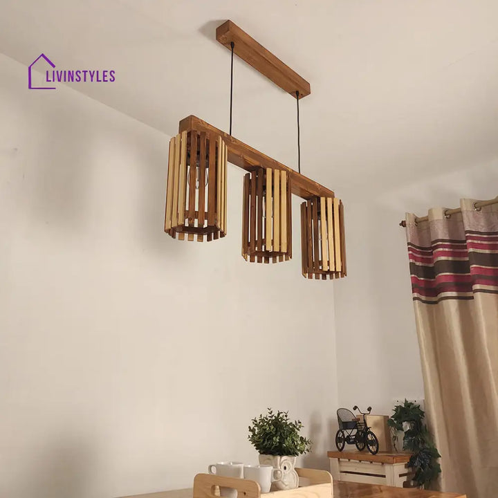 Hexar Brown 3 Series Hanging Lamp Lamps