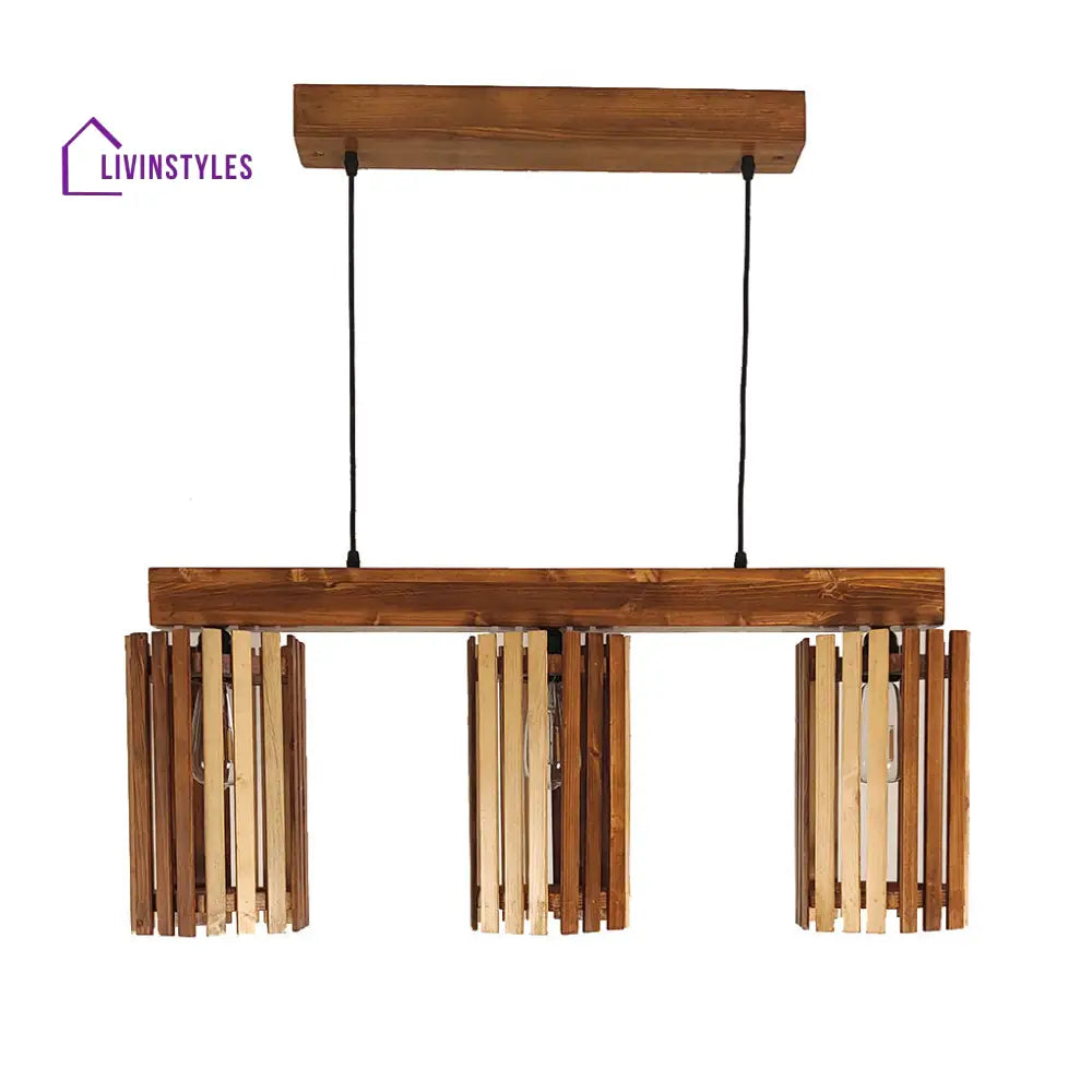 Hexar Brown 3 Series Hanging Lamp Lamps