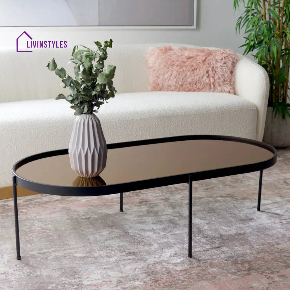 Horizon Metal Coffee Table For Living Room