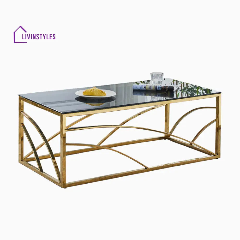 Indira Metal Coffee Table For Living Room