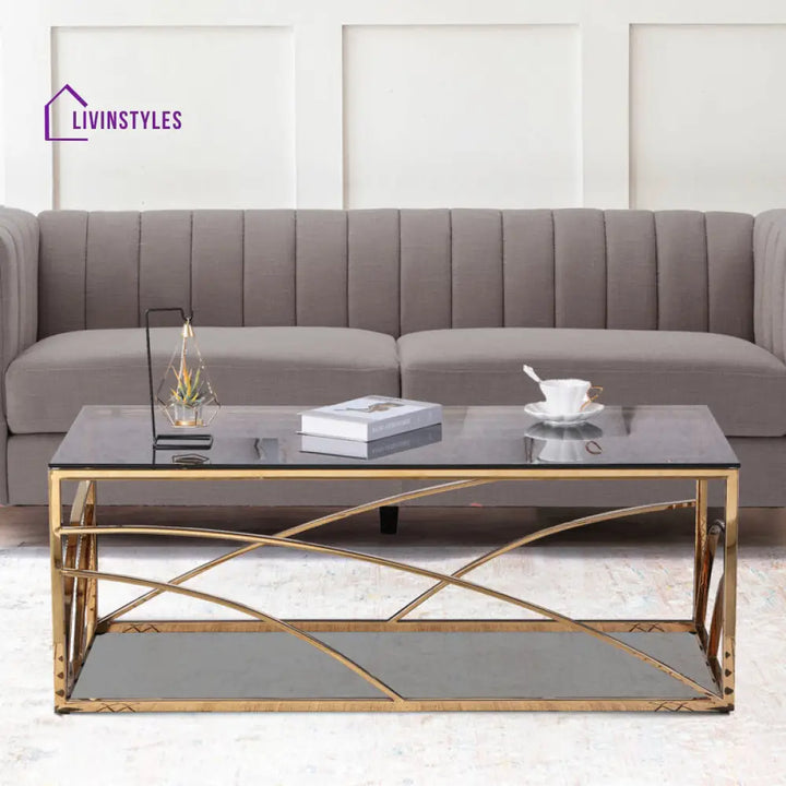 Indira Metal Coffee Table For Living Room