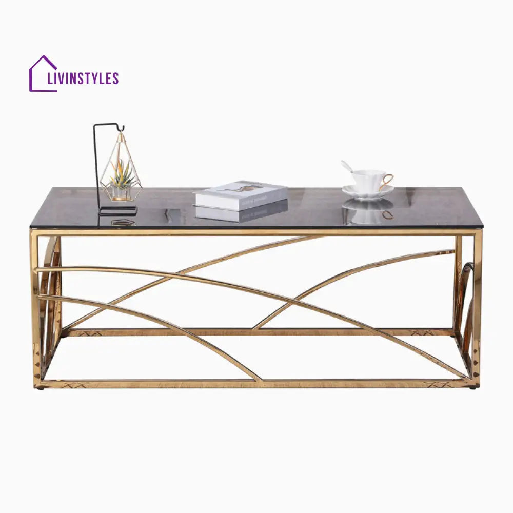 Indira Metal Coffee Table For Living Room