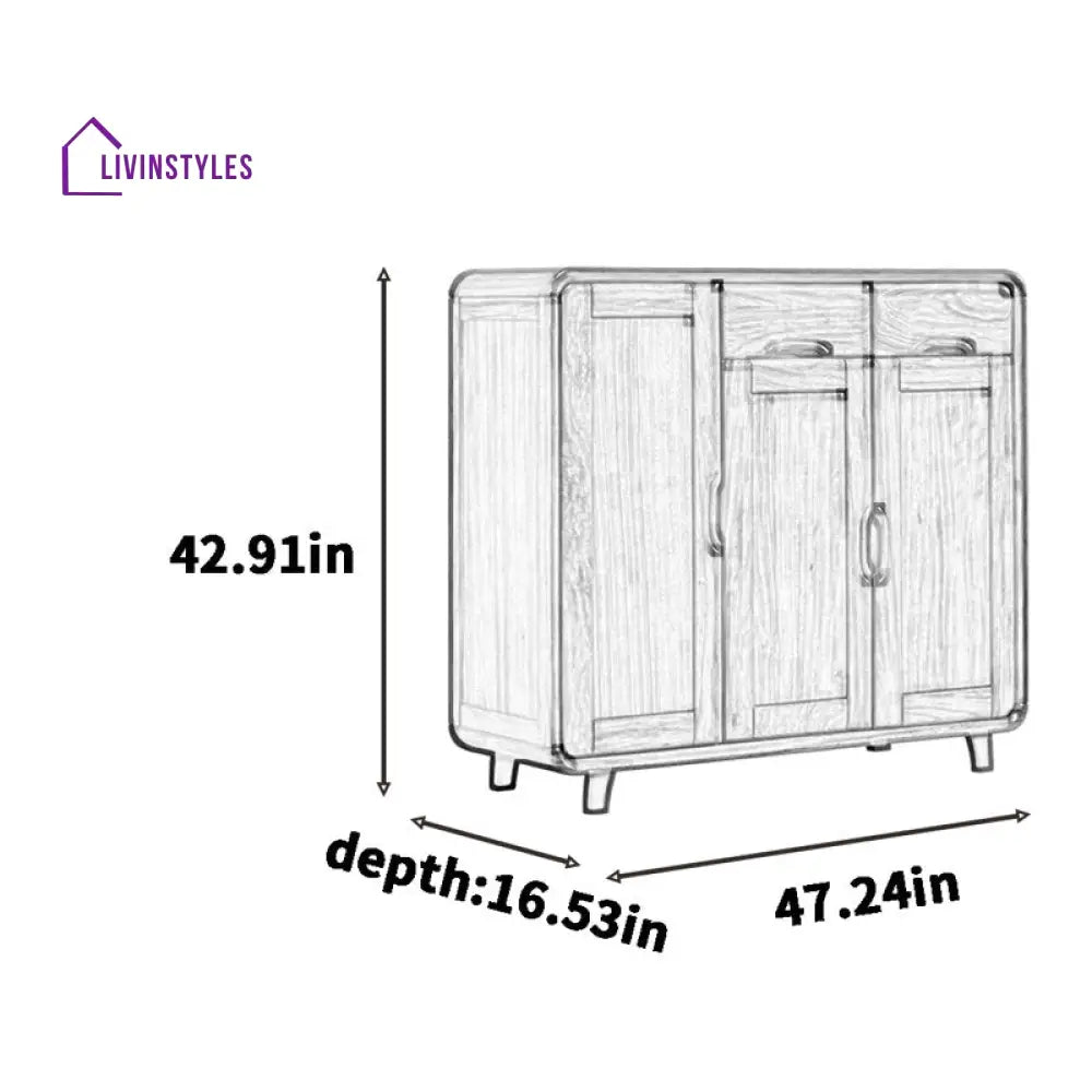 Irina Solid Wood Shoe Rack