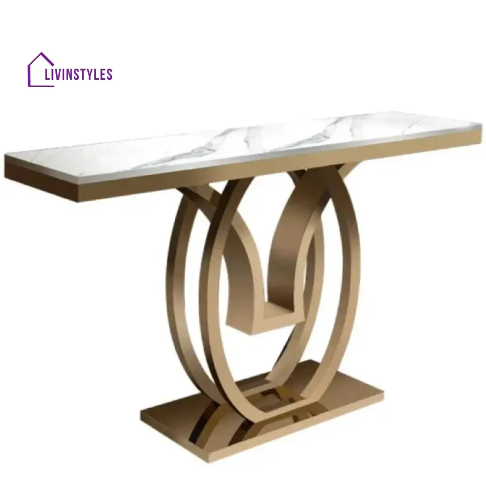 Isha Metal Console Table