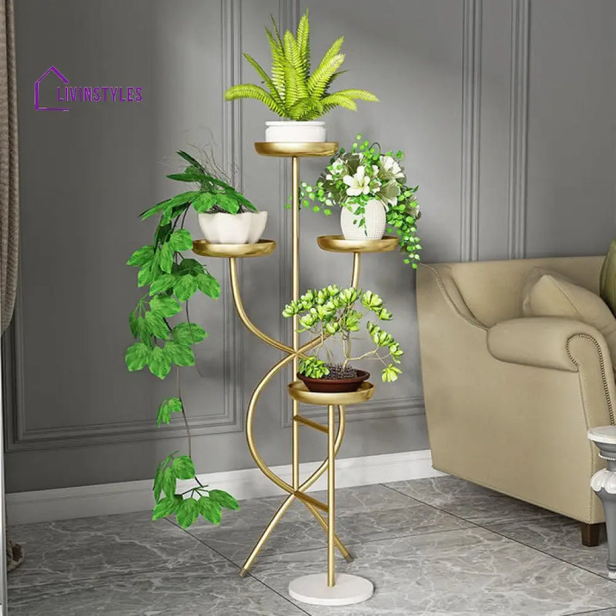 Isha Metal Plant Stand For Balcony