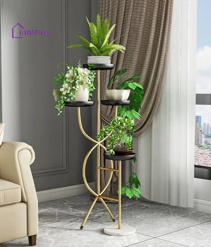 Isha Metal Plant Stand For Balcony