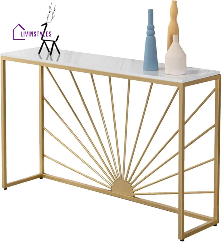 Ishani Metal Console Table