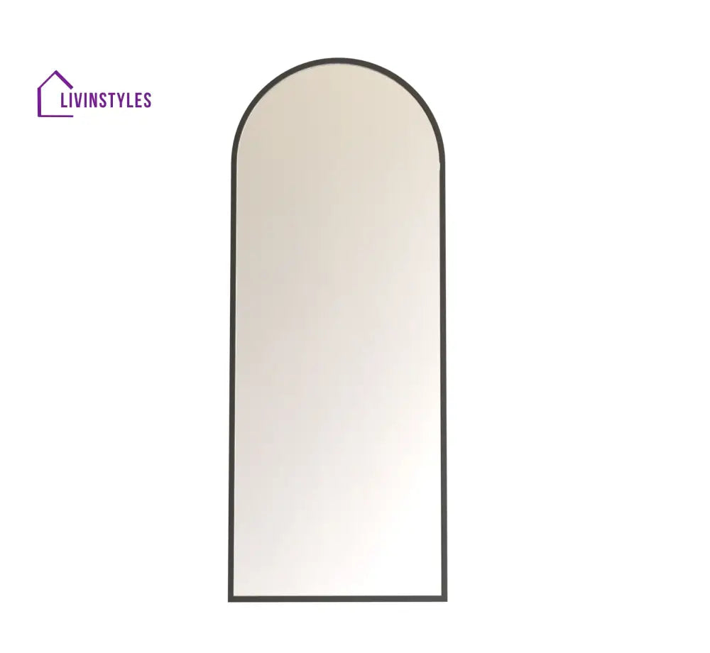 Ishita Arched Metal Floor Mirror With Stand Mirrors