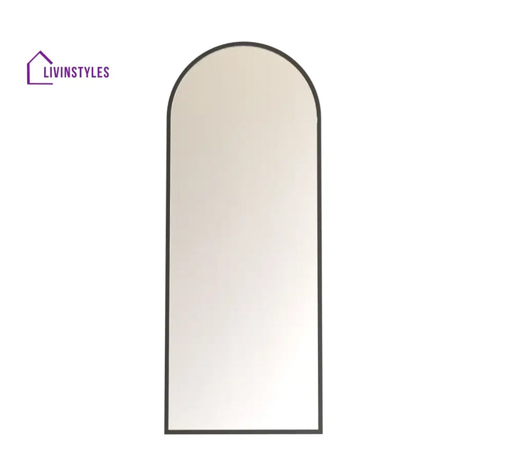 Ishita Arched Metal Floor Mirror With Stand Mirrors