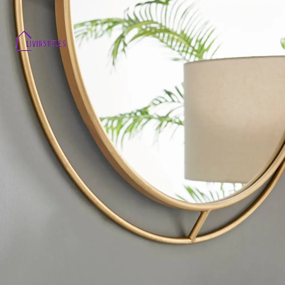 Isla Metal Wall Mirror