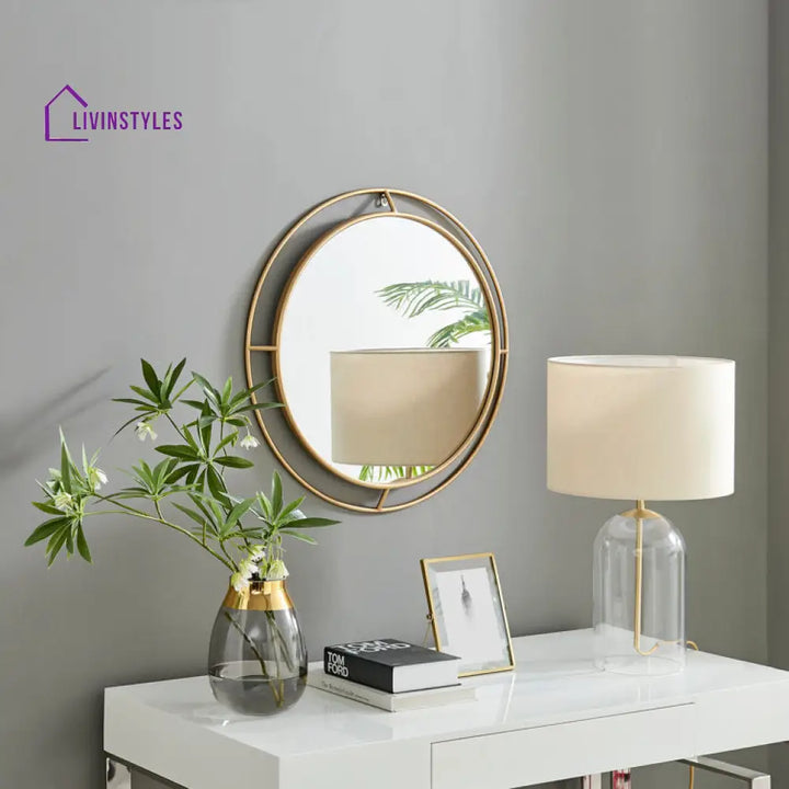 Isla Metal Wall Mirror