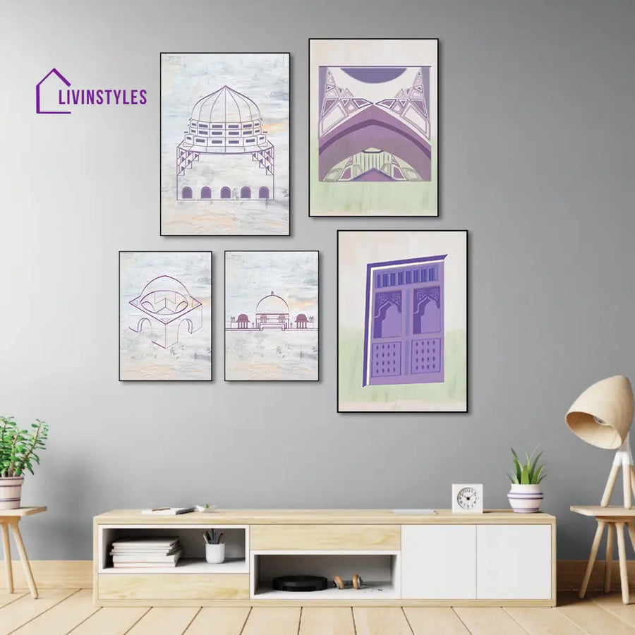 Islamic Heritage Canvas: Eid Edition Wall Painting