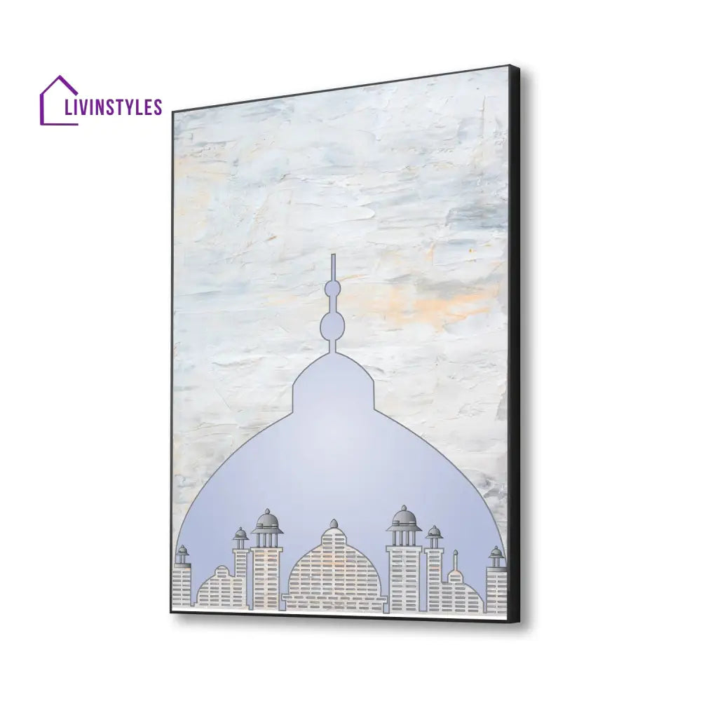 Islamic Tomb Wall Painting Canvas