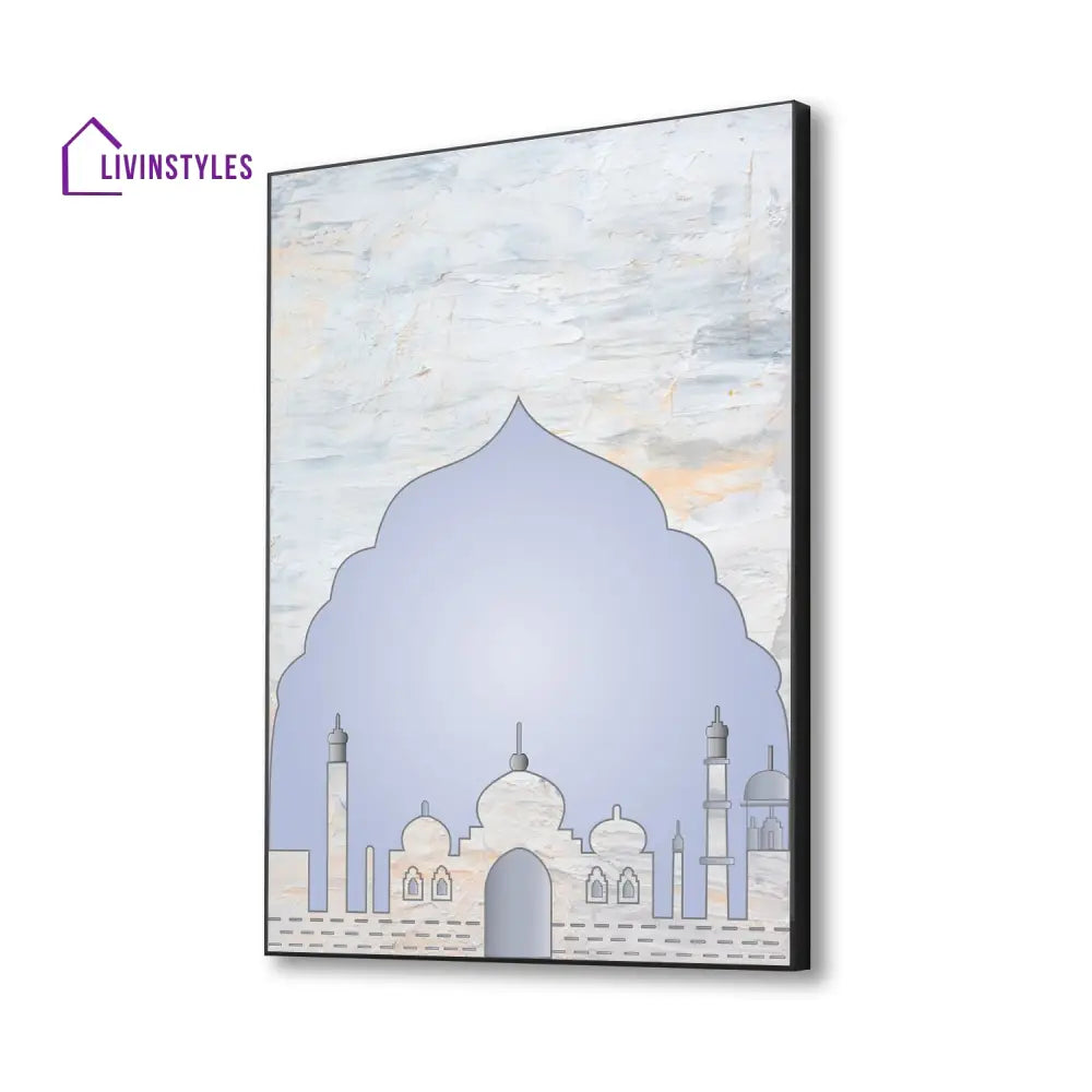 Islamic Tomb Wall Painting Canvas