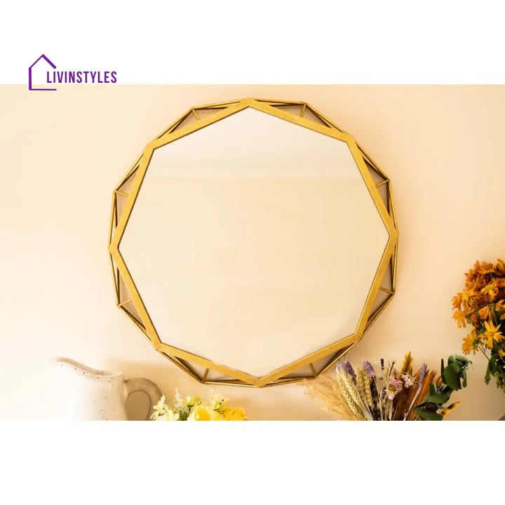 Jacob Metal Wall Mirror