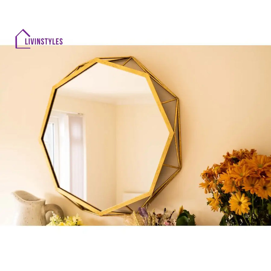 Jacob Metal Wall Mirror