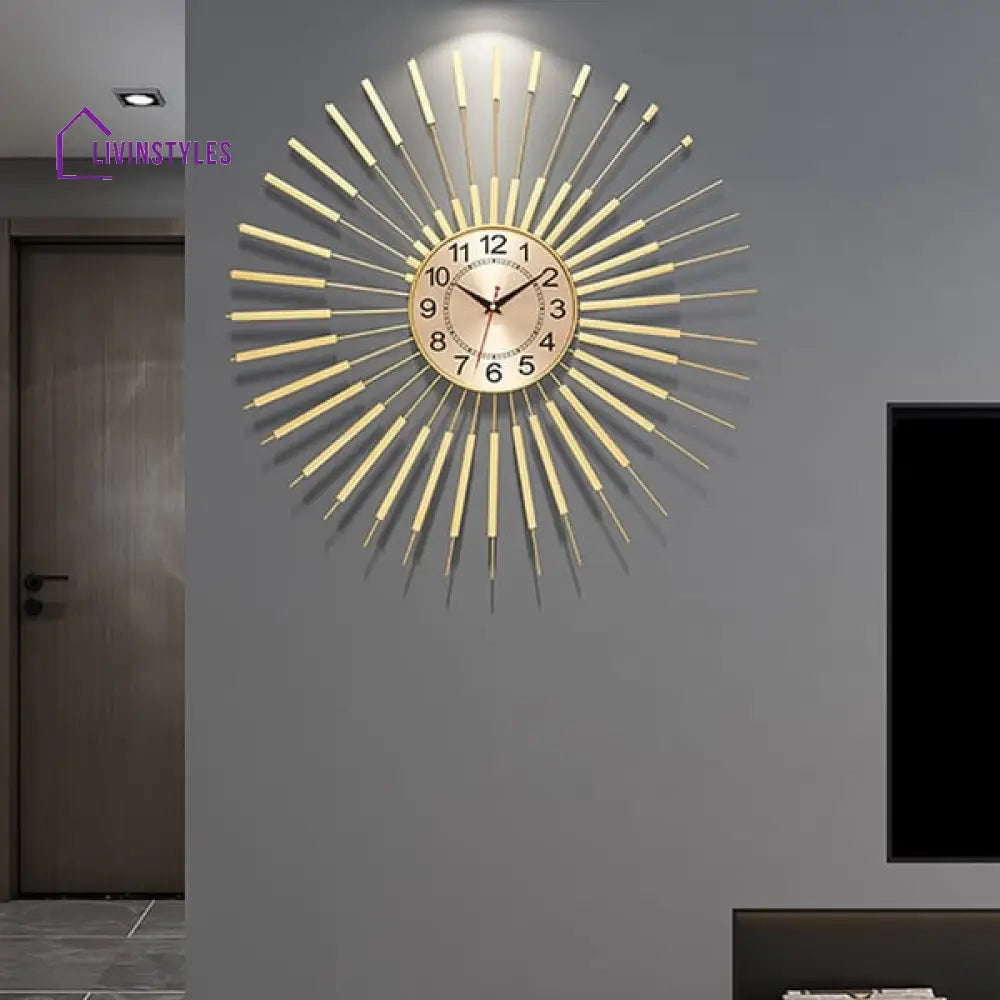 Jaksh Metal Wall Clock