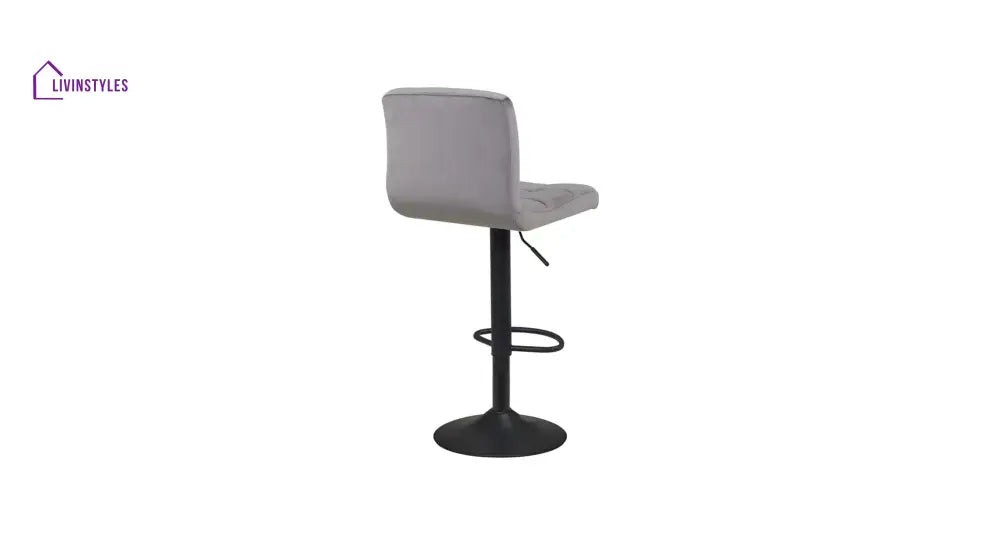 Grey Color Neo Swiel Adjustable Bar Stool