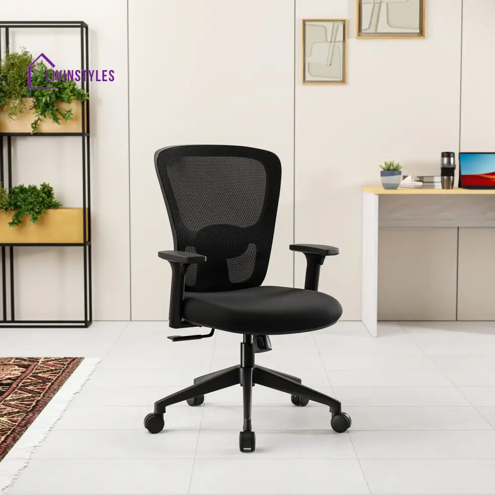 Juhi Jupiter Go Mid Back Mesh Office Chair Efficient Chairs