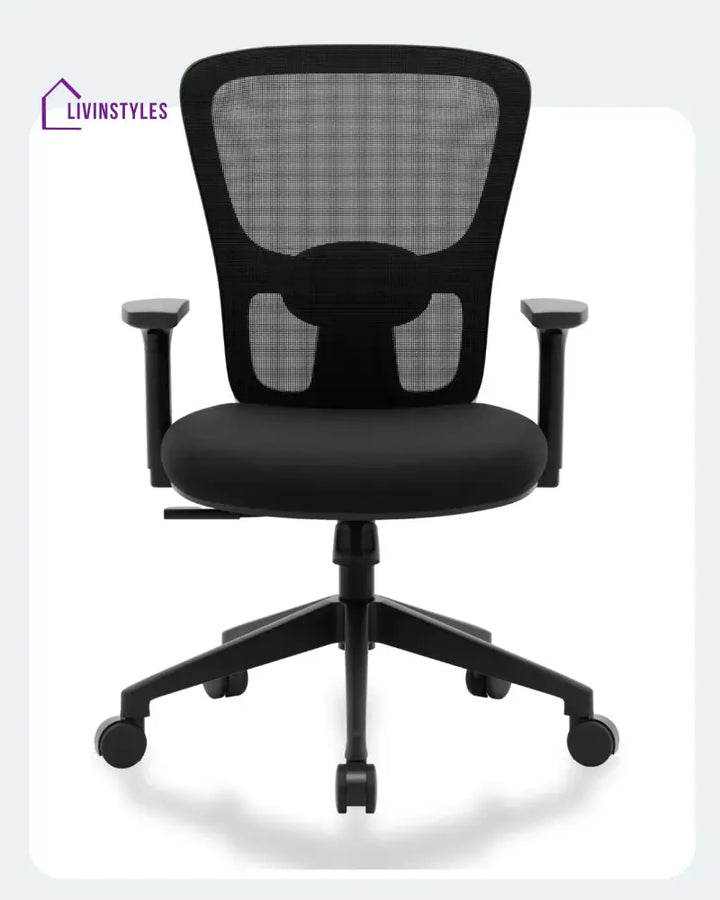 Juhi Jupiter Go Mid Back Mesh Office Chair Efficient Chairs