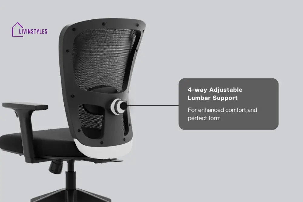 Juhi Jupiter Go Mid Back Mesh Office Chair Efficient Chairs