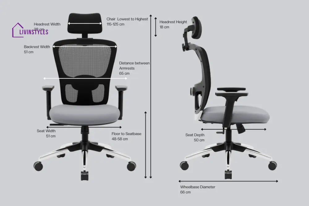 Jupiter Superb High Back Mesh Office Chair Efficient Chairs