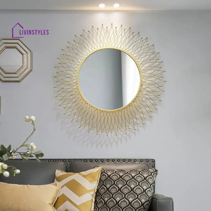 Justin Metal Wall Mirror