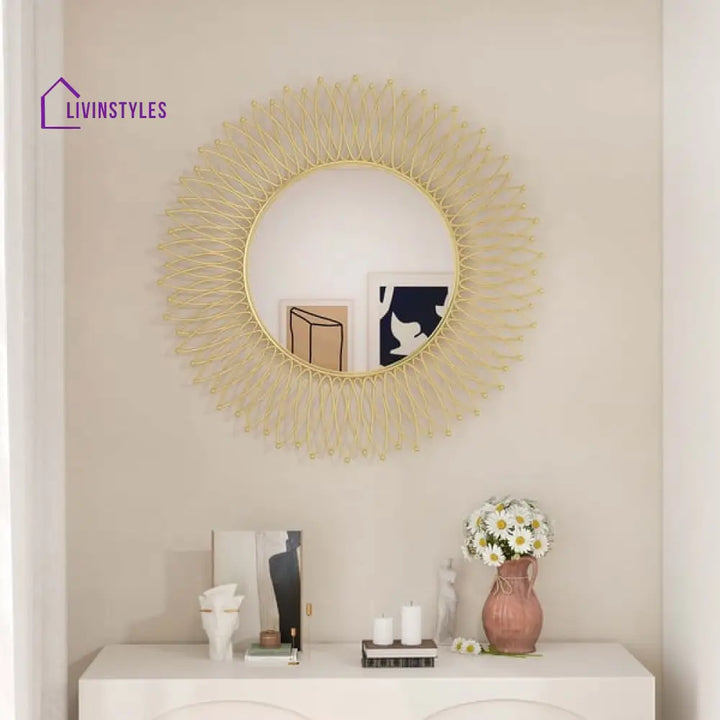 Justin Metal Wall Mirror