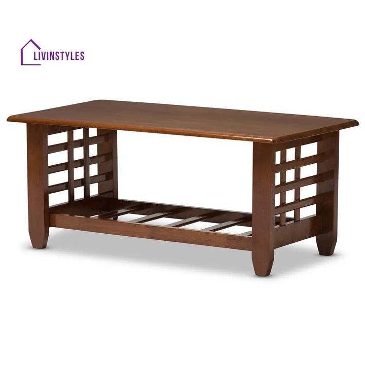 Jyothi Sheesham Wood Coffee Table For Living Room