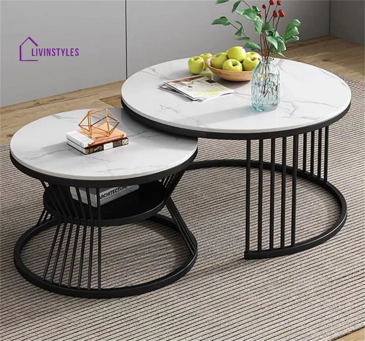 Kalpana Metal Coffee Table For Living Room