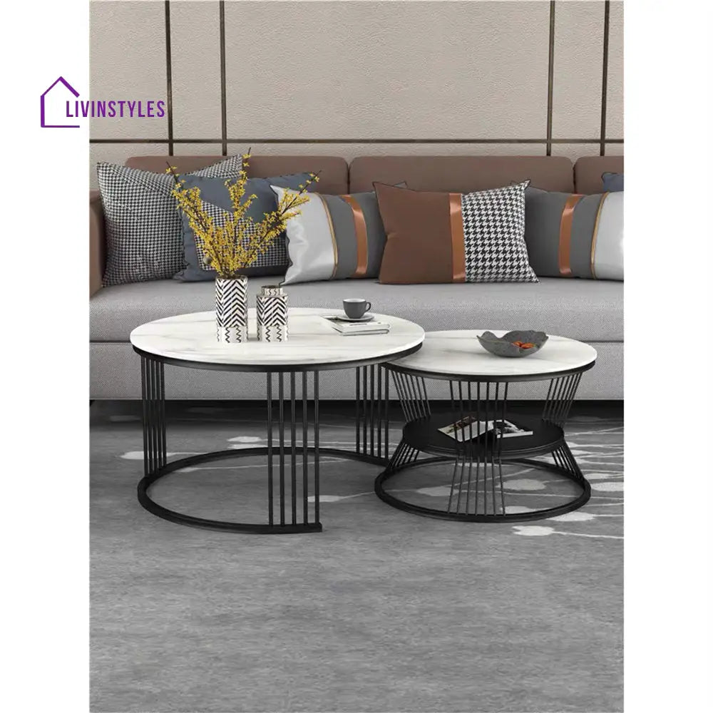 Kalpana Metal Coffee Table For Living Room