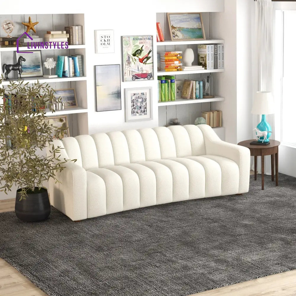 Kamal Three Seater Sofa For Living Room