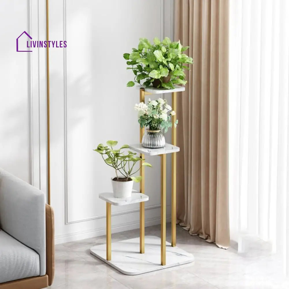 Karishma Metal Plant Stand for Balcony – LivIn Styles