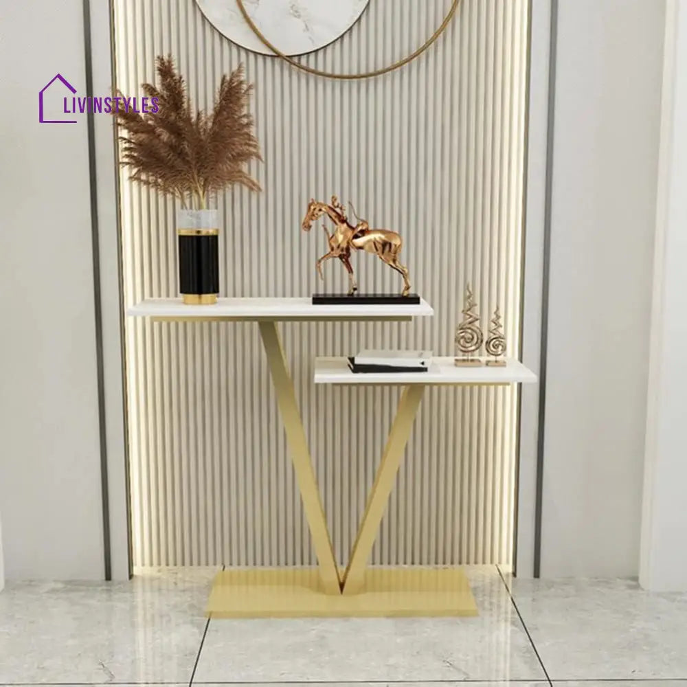 Karthik Metal Console Table