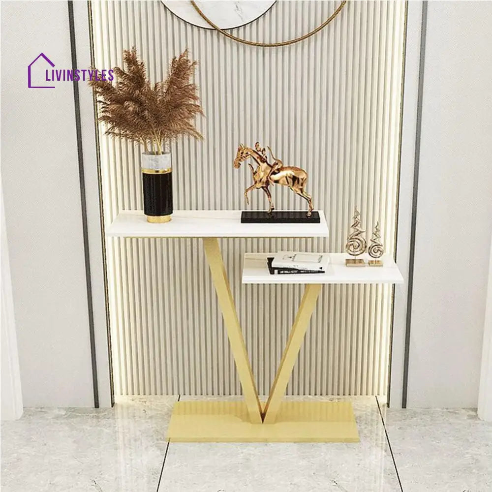 Karthik Metal Console Table