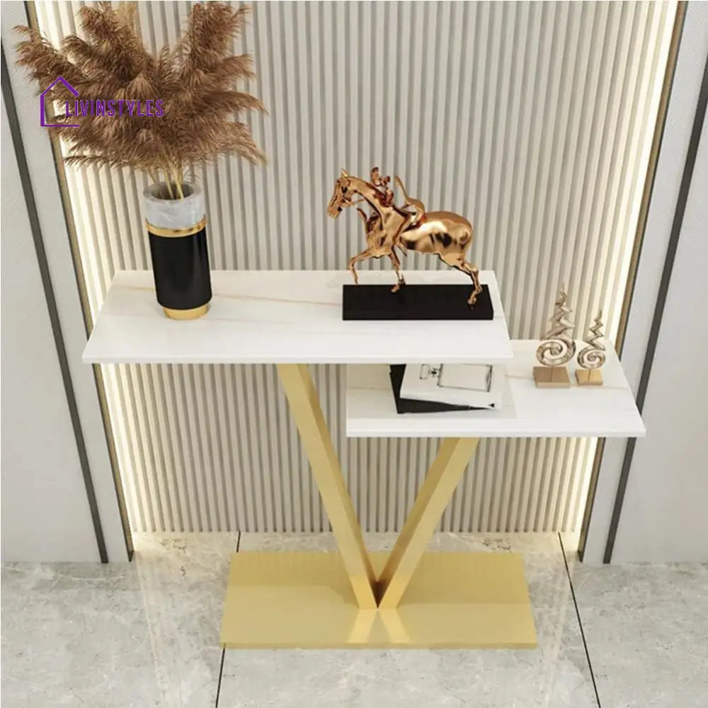 Karthik Metal Console Table