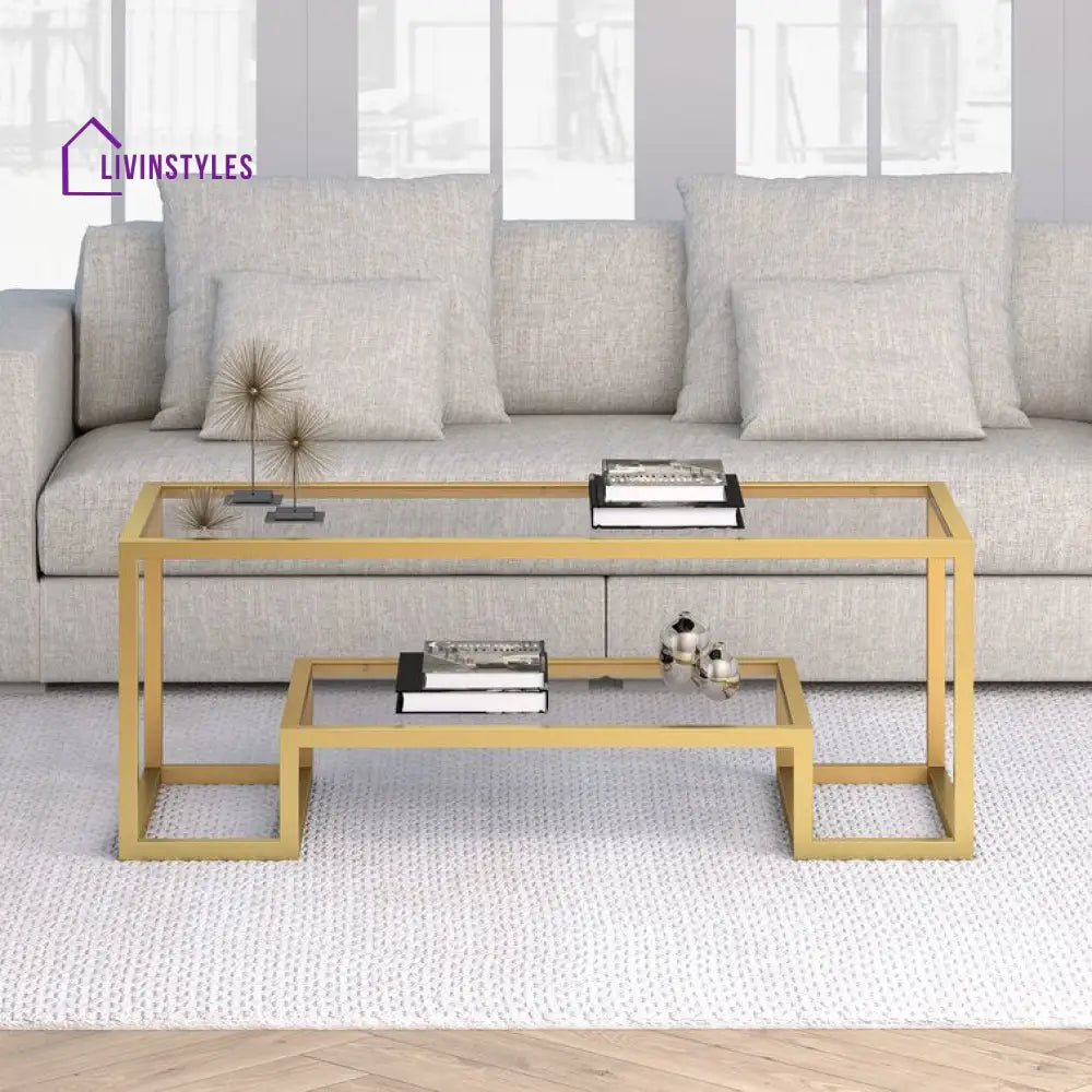 Karuna Metal Coffee Table For Living Room