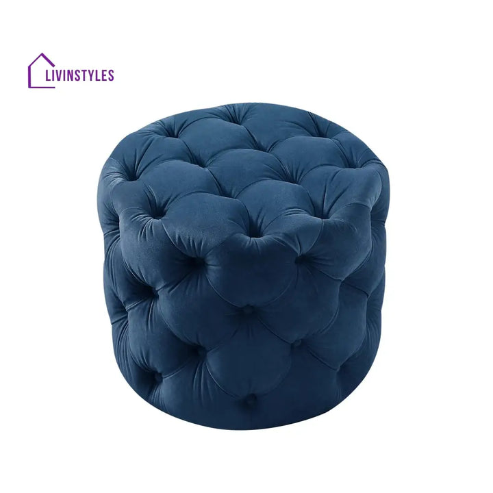 Katerina Round Ottoman