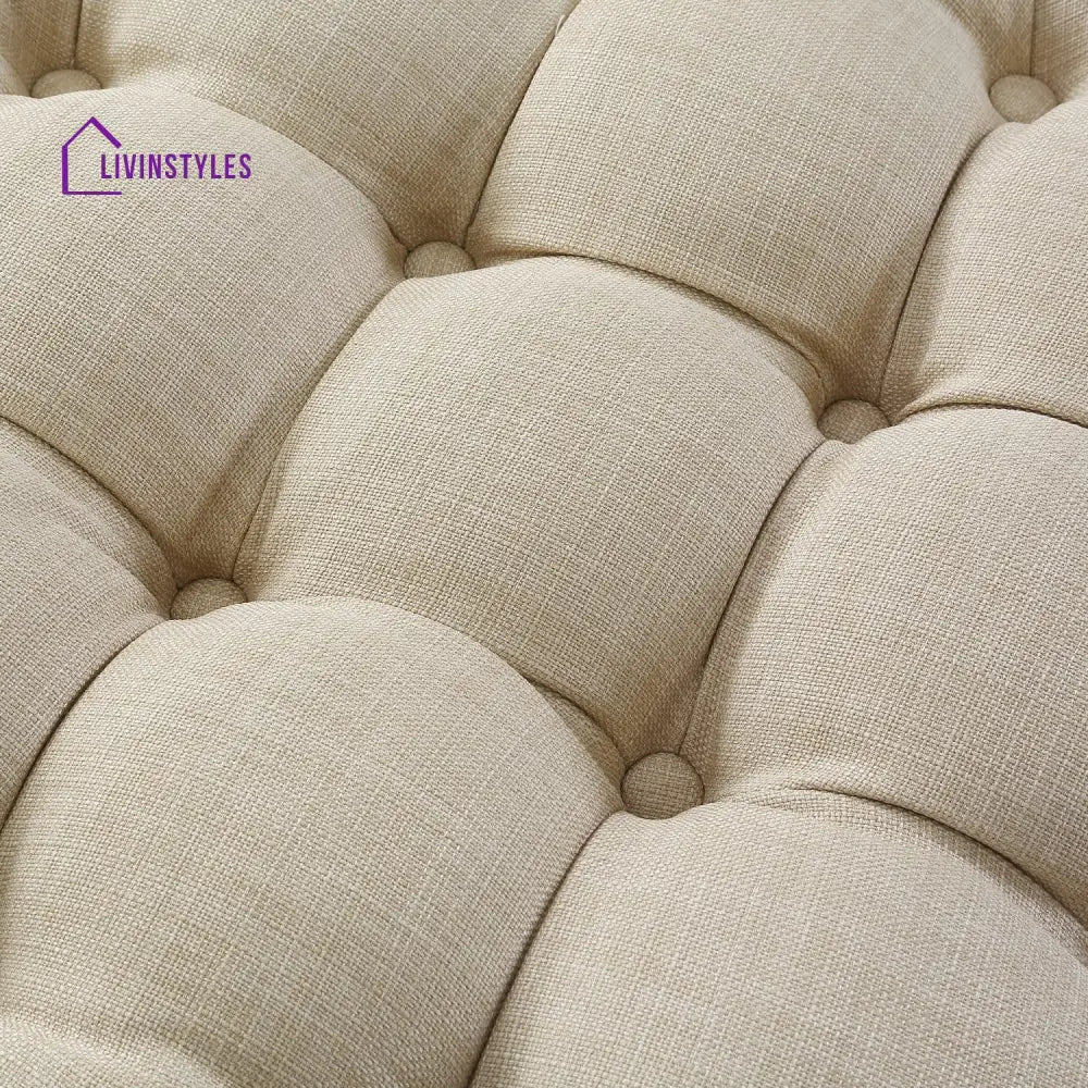 Katerina Round Ottoman