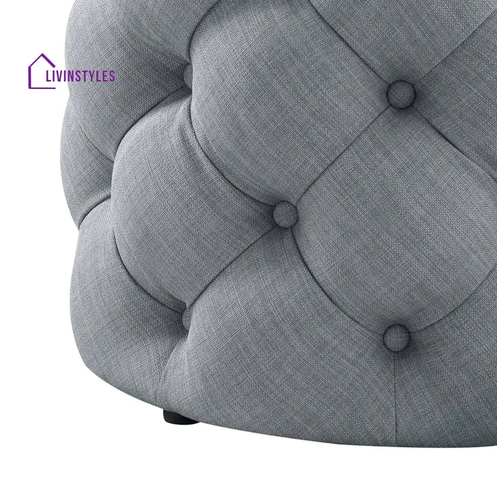 Katerina Round Ottoman