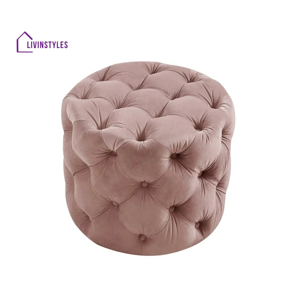 Ottoman - Lauren Round Ottoman