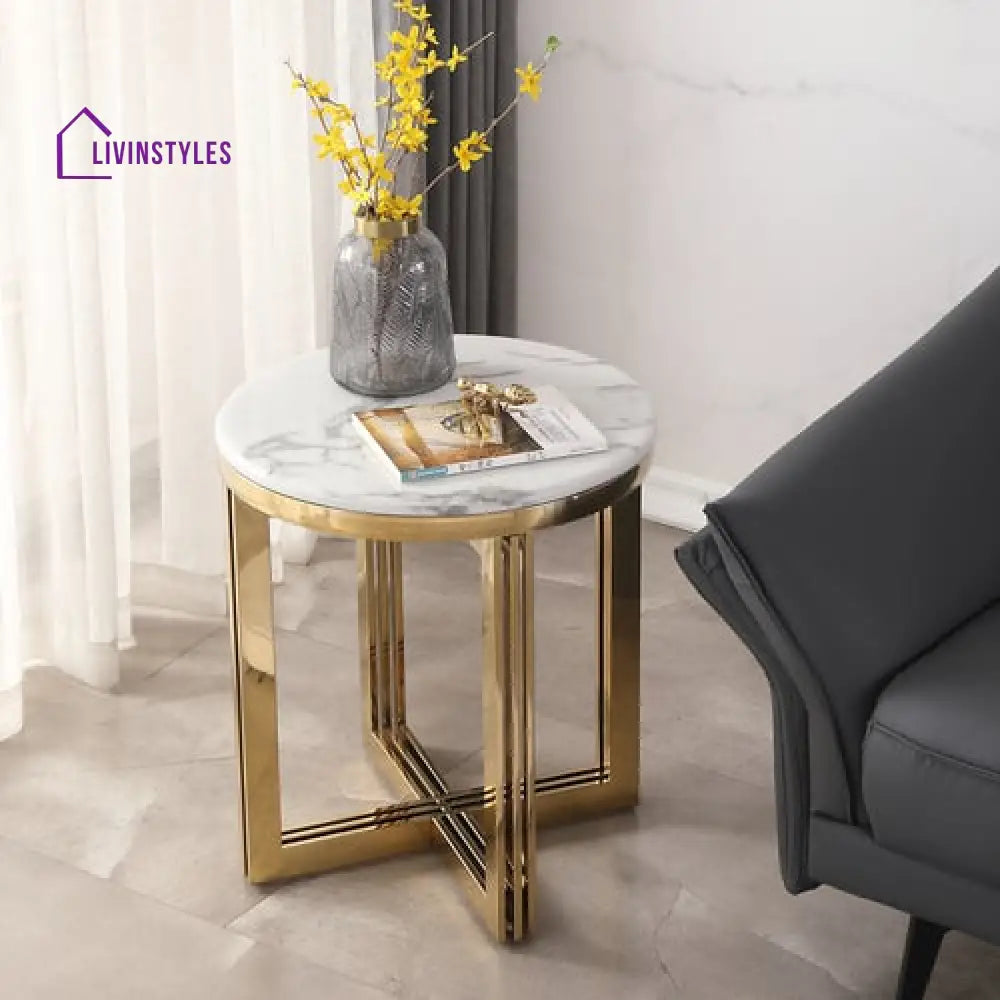 Kaushtubh Metal Side Table