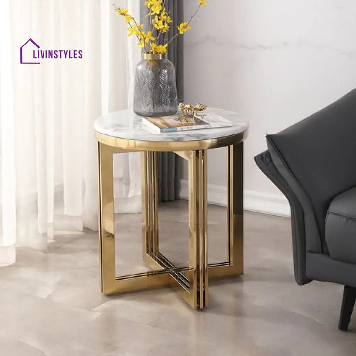 Kaushtubh Metal Side Table