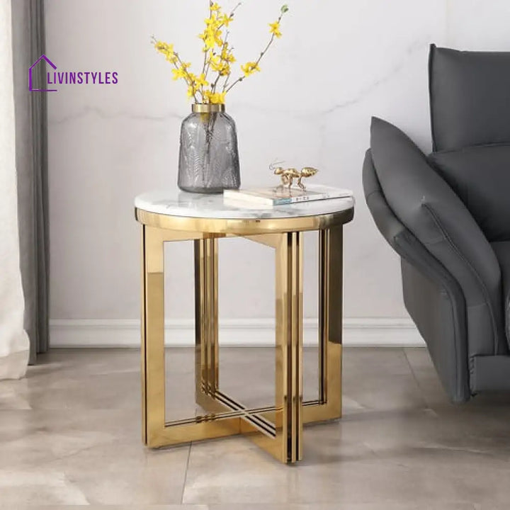 Kaushtubh Metal Side Table